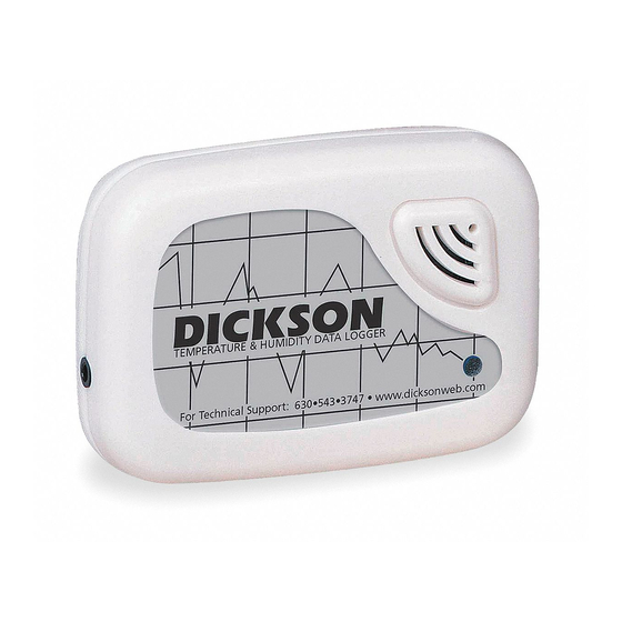 Dickson SP100 Operation