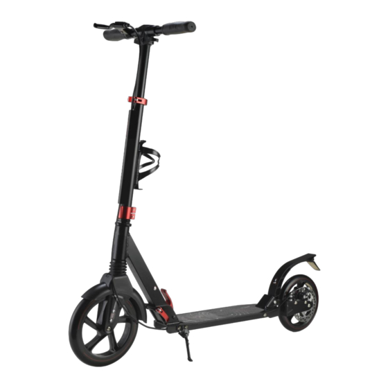 User Manuals: Insportline Discola Folding Scooter
