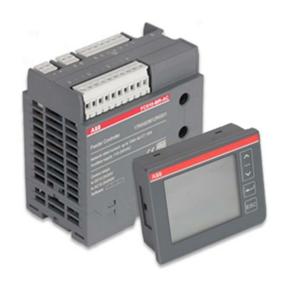 ABB LVS Digital FC610 Manuals