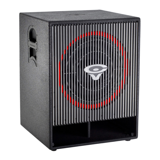 Cerwin-Vega CVA-121 Brochure & Specs