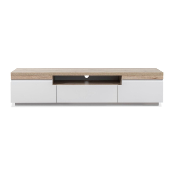 Mocka Sadie Entertainment Unit - Large Assembly Instructions Manual