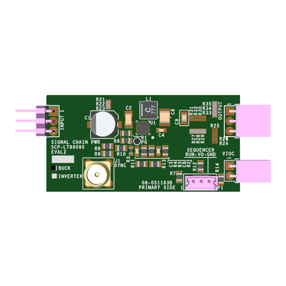 Analog Devices Linear ADI Power SCP-LT8609S-BEVALZ Demo Manual
