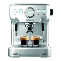 cecotec Power Espresso 20 Barista Pro Instruction Manual