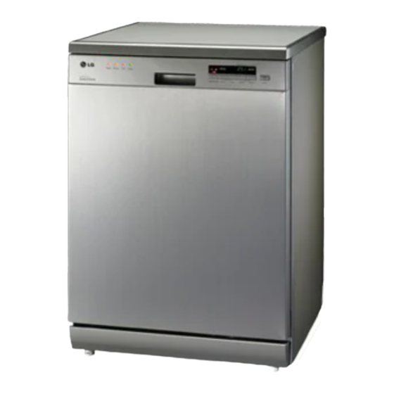 LG D1419MF Dishwasher System Manuals
