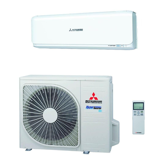 Mitsubishi Heavy Industries SRK25ZSX-W User Manual