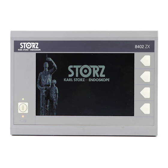 Storz 11272 V Series Instruction Manual