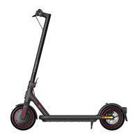 Xiaomi Electric Scooter 4 Important Information Manual