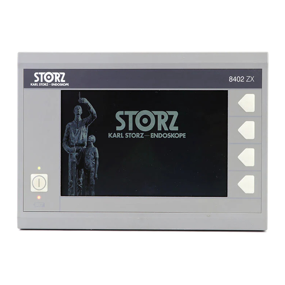 Storz 11272 V Series Installation Manual