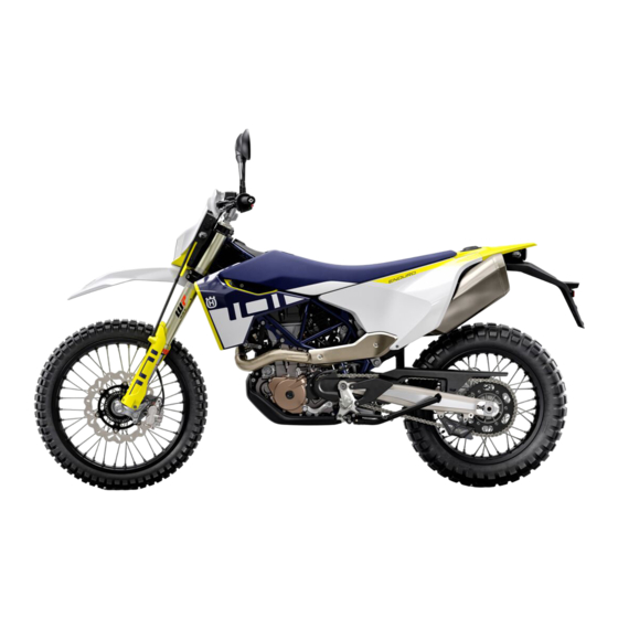 Husqvarna 701 Enduro 2023 Owner's Manual