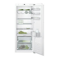 Gaggenau RC242203 Instructions For Use Manual
