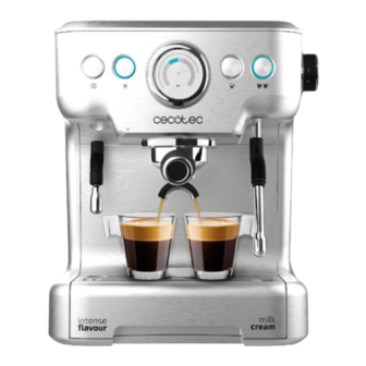 cecotec Power Espresso 20 Barista Pro Instruction Manual