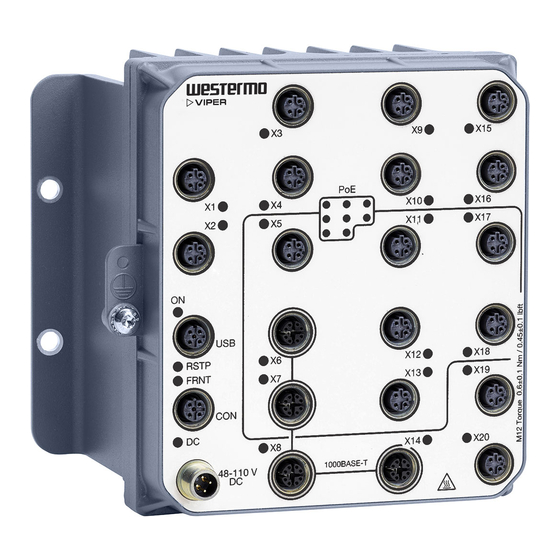 Westermo Viper 20A-PoE Series User Manual