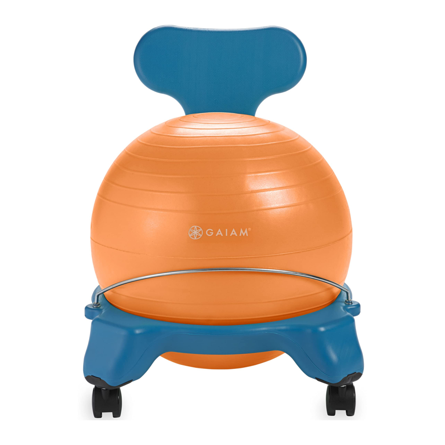 Gaiam BALANCE BALL Manual