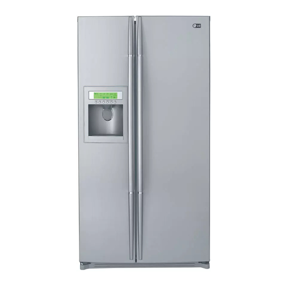 LG LRSC26944TT - Refrigerator Side By Titianium Finish User Manual