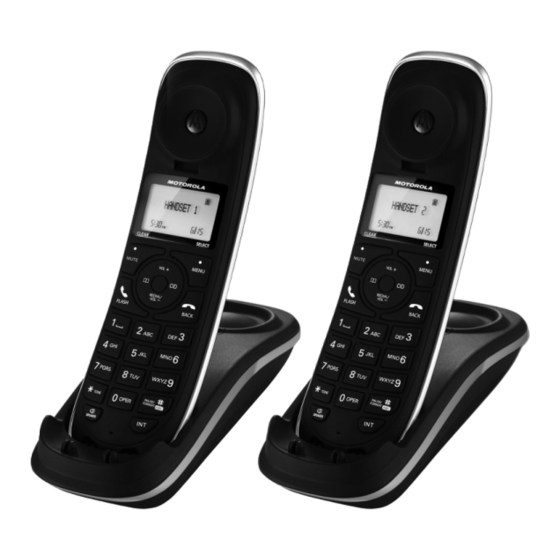 Motorola H103 User Manual
