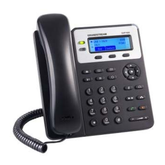 Grandstream Networks GXP1610 Administration Manual