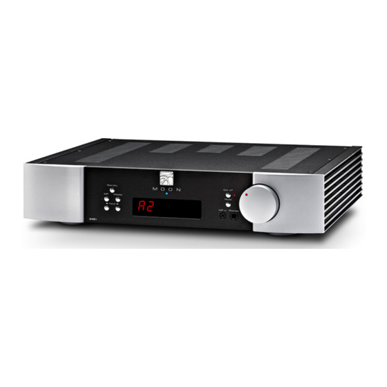 moon 340i Neo Series Integrated Amplifier Manuals