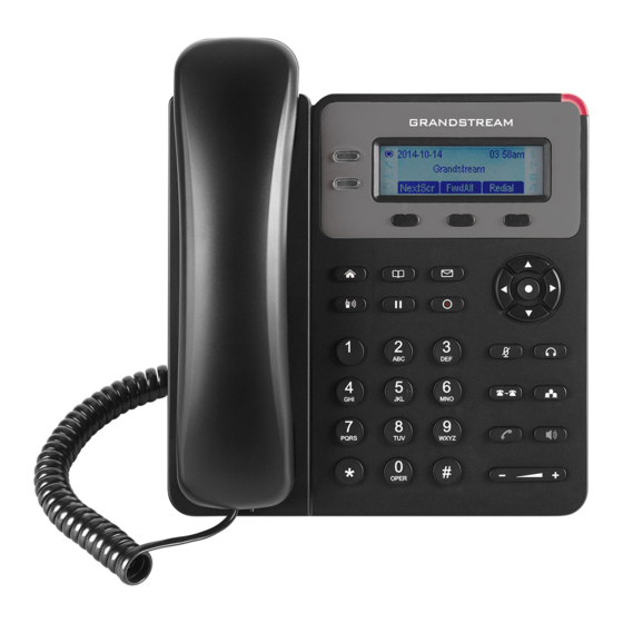 Grandstream Networks GXP1610 Administration Manual