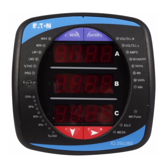 Eaton IQ 250 User & Installation Manual