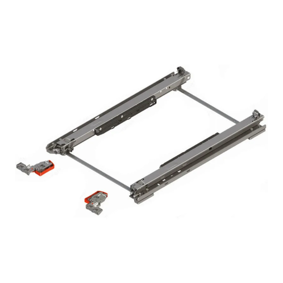 BLUM MOVENTO 769R5337MB Installation