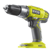 Ryobi R18DDP2 Original Instructions Manual