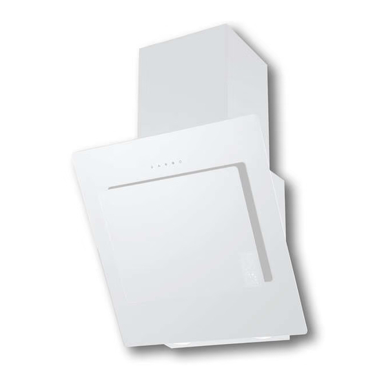 Saba HD600INC-60 Ventilation Hood Manuals