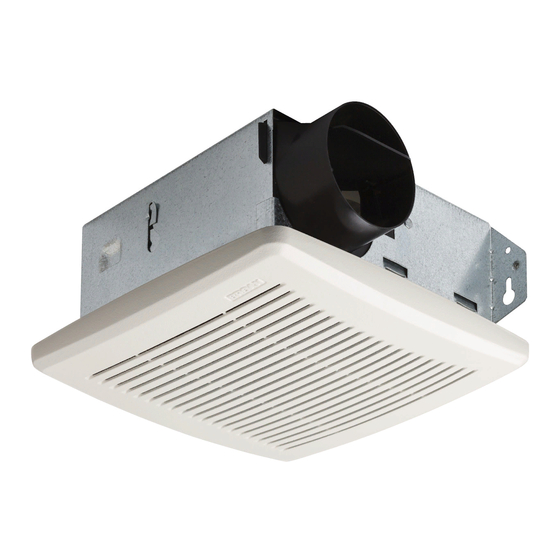 Broan NuTone 80 CFM 2.5 Sones Motor Kit Installation Manual