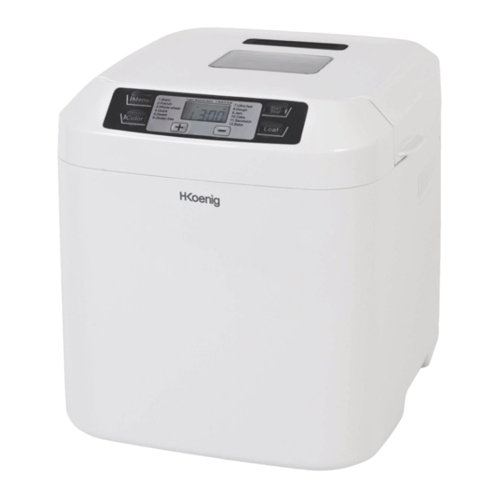 Hkoenig BAKE320 Manuals