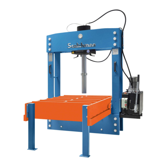 Scotchman PRESSPRO 176MT Manual