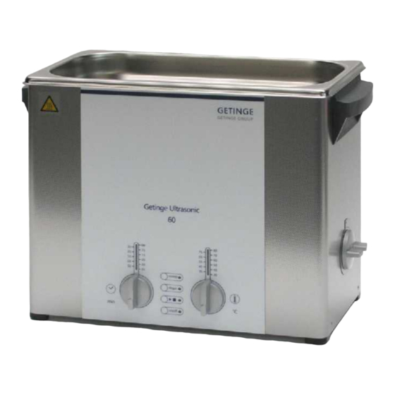 Getinge 30 Service Manual