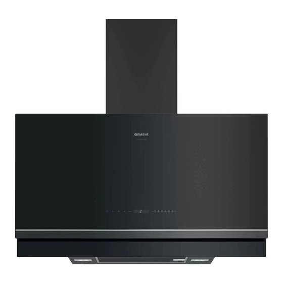 Siemens LC97FVW62S/01 User Manual And Installation Instructions