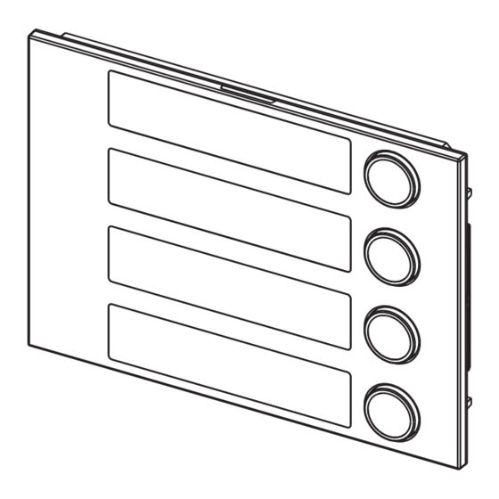 urmet domus Alpha 1168/11G Installation Manual