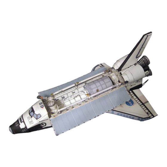 AXM Paper Space Scale Models STS-126 payload Manuals