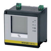 Vega VEGAMET 381 Ex Operating Instructions Manual