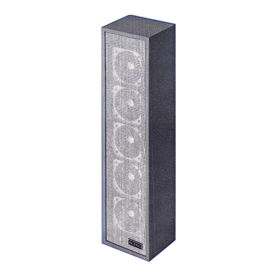 Altec 849A SPEAKER SYSTEM Manual