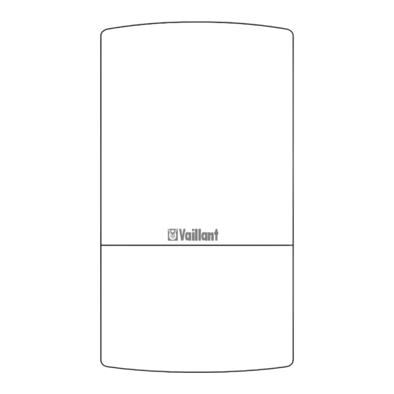 Vaillant ECOmax 824 E Installation Instructions Manual