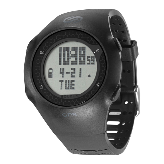 Soleus Air SG007 Quick Start Manual
