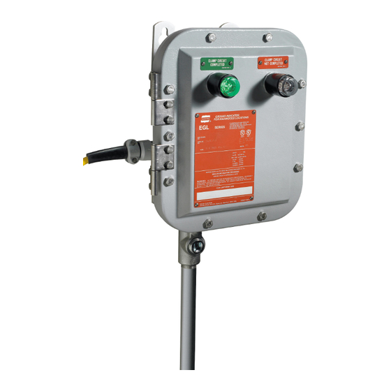 Cooper Crouse-Hinds EGL Series Installation & Maintenance Information