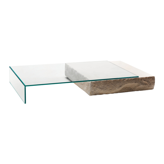 Glas Italia TERRALIQUIDA Assembling And Use Instruction