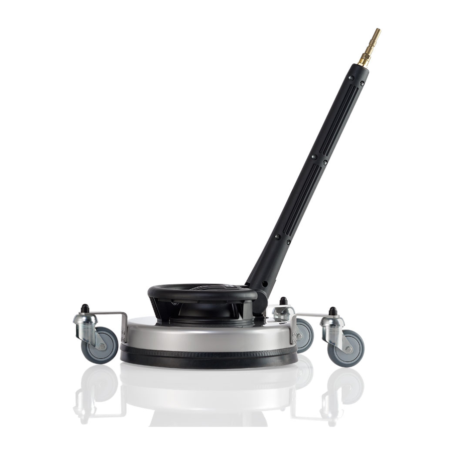 Kränzle Round Cleaner 300 INOX Operating Manual With Spare Parts List