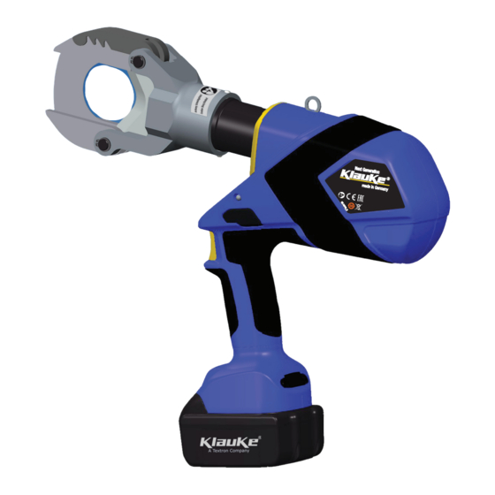 Textron Klauke ESG 50CL Manual
