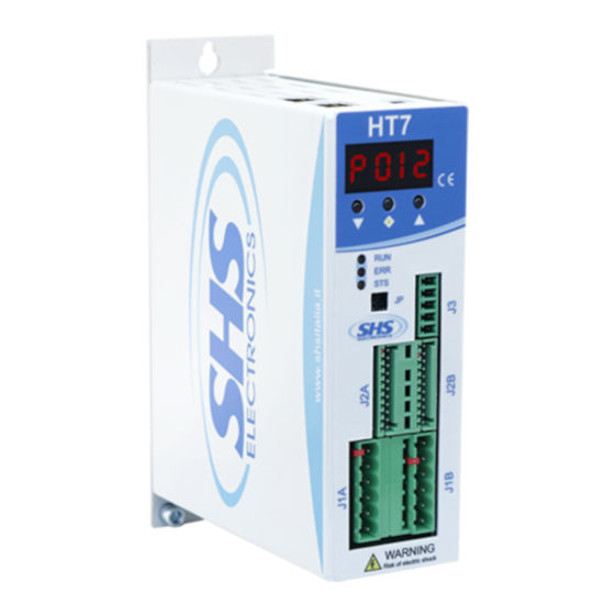 SHS EtherCAT HT7 User Manual