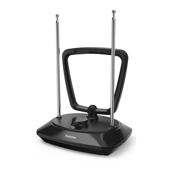 Hama 00221082 Classic Indoor Antenna Manuals