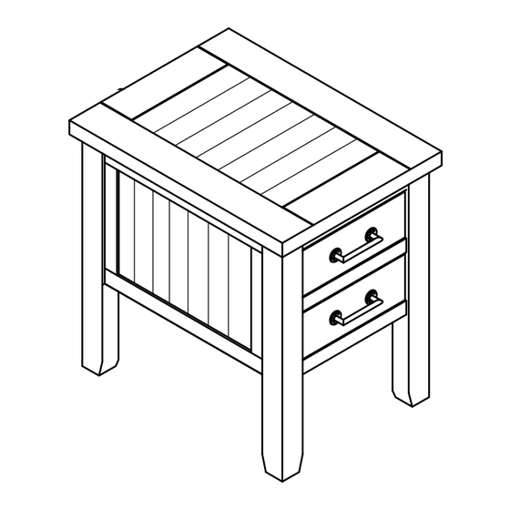 ROOMS TO GO AUGR RTG1007-96 Assembly Instructions
