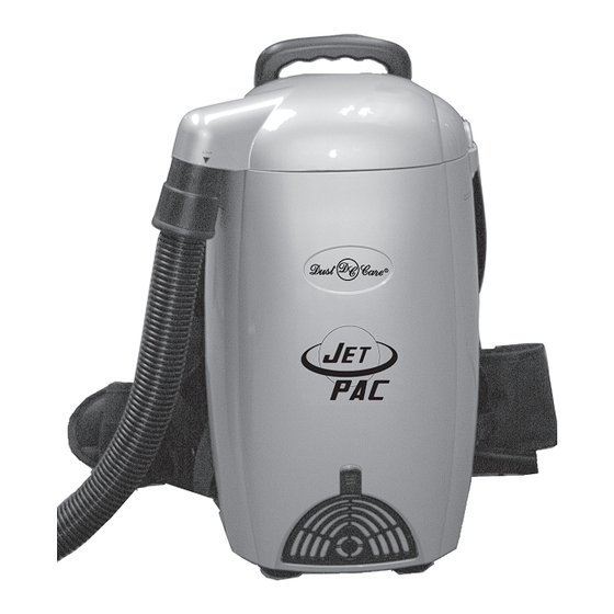 Dust Care Jet Pac Owner's Manual