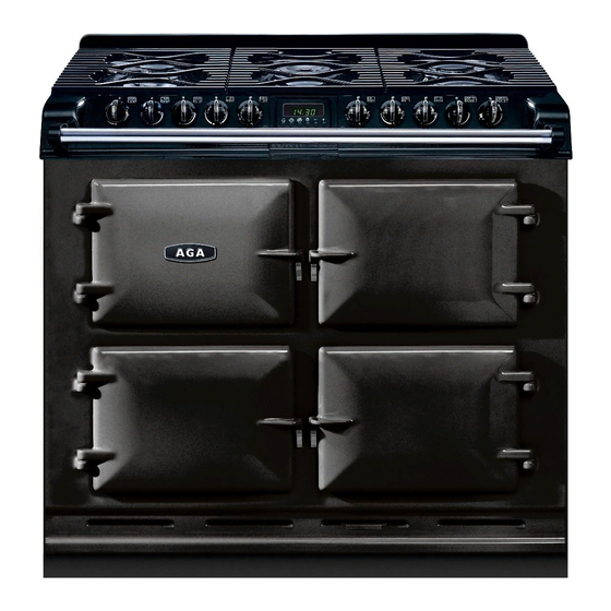 AGA Six Four Series Owner's Manual