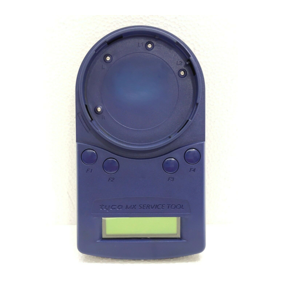 Tyco 801AP MX User Instructions