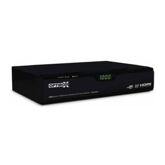 Optibox T1000 HDCX User Manual
