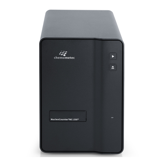 ChemoMetec NucleoCounter NC-250 Quick Manual