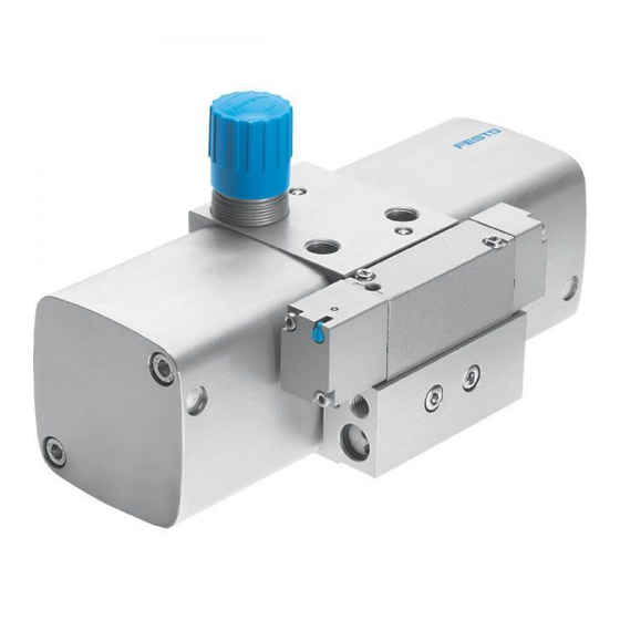 Festo DPA-***-A Series Operating Instructions Manual